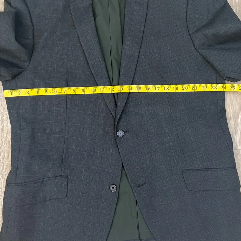 INC Macys Gray Sports Coat Charcoal Blazer Jacket size XXL